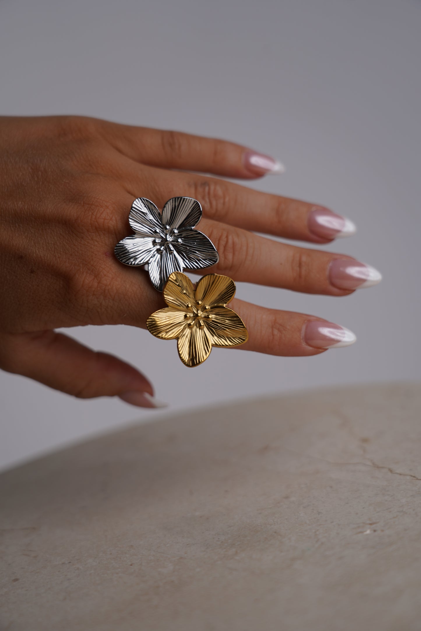 Daisy Ring I Gold & Silver