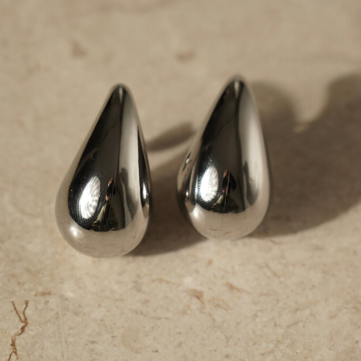 Amara Earrings | Mini Silver