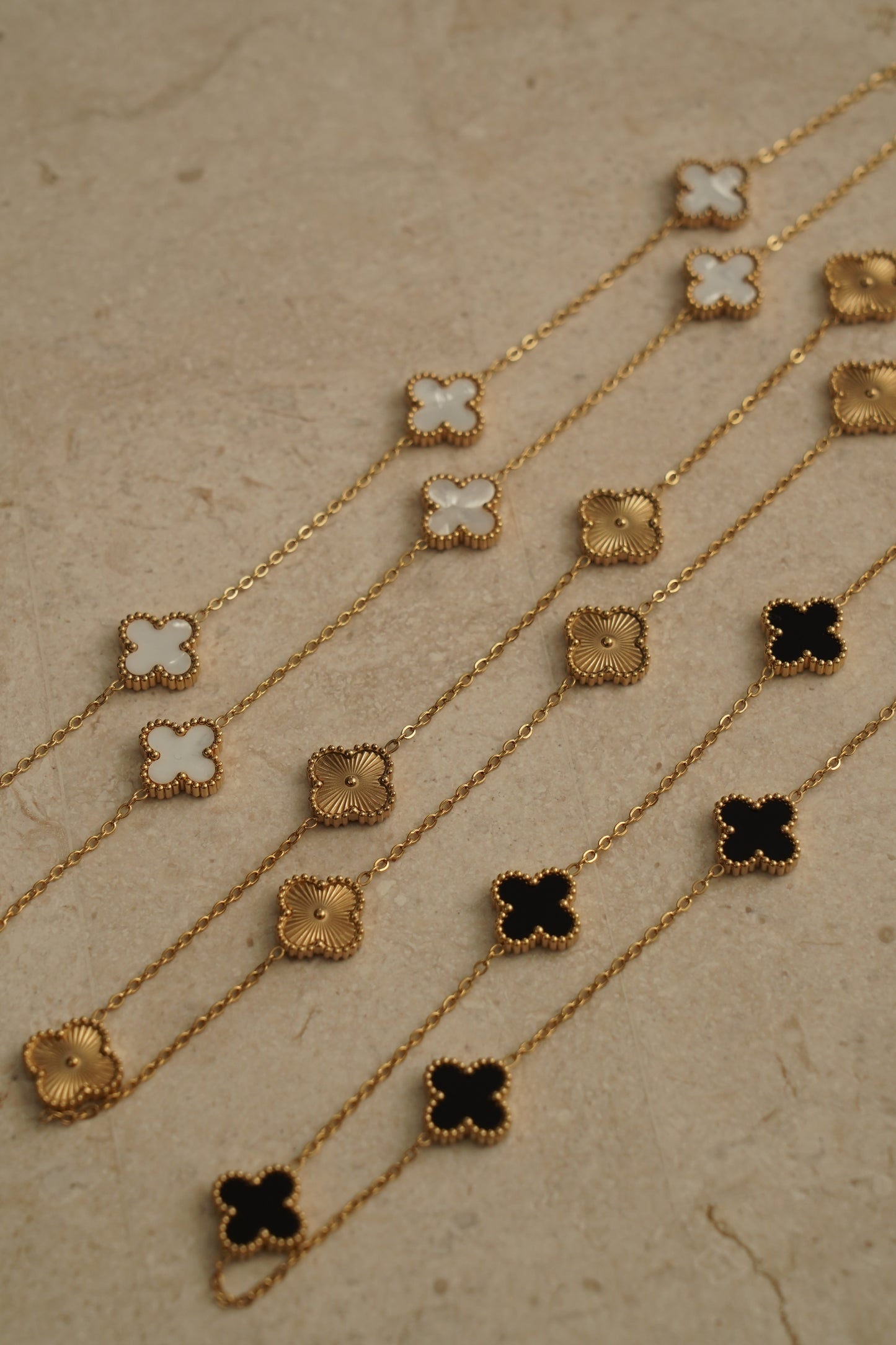 Luna I Ten Clover Necklace