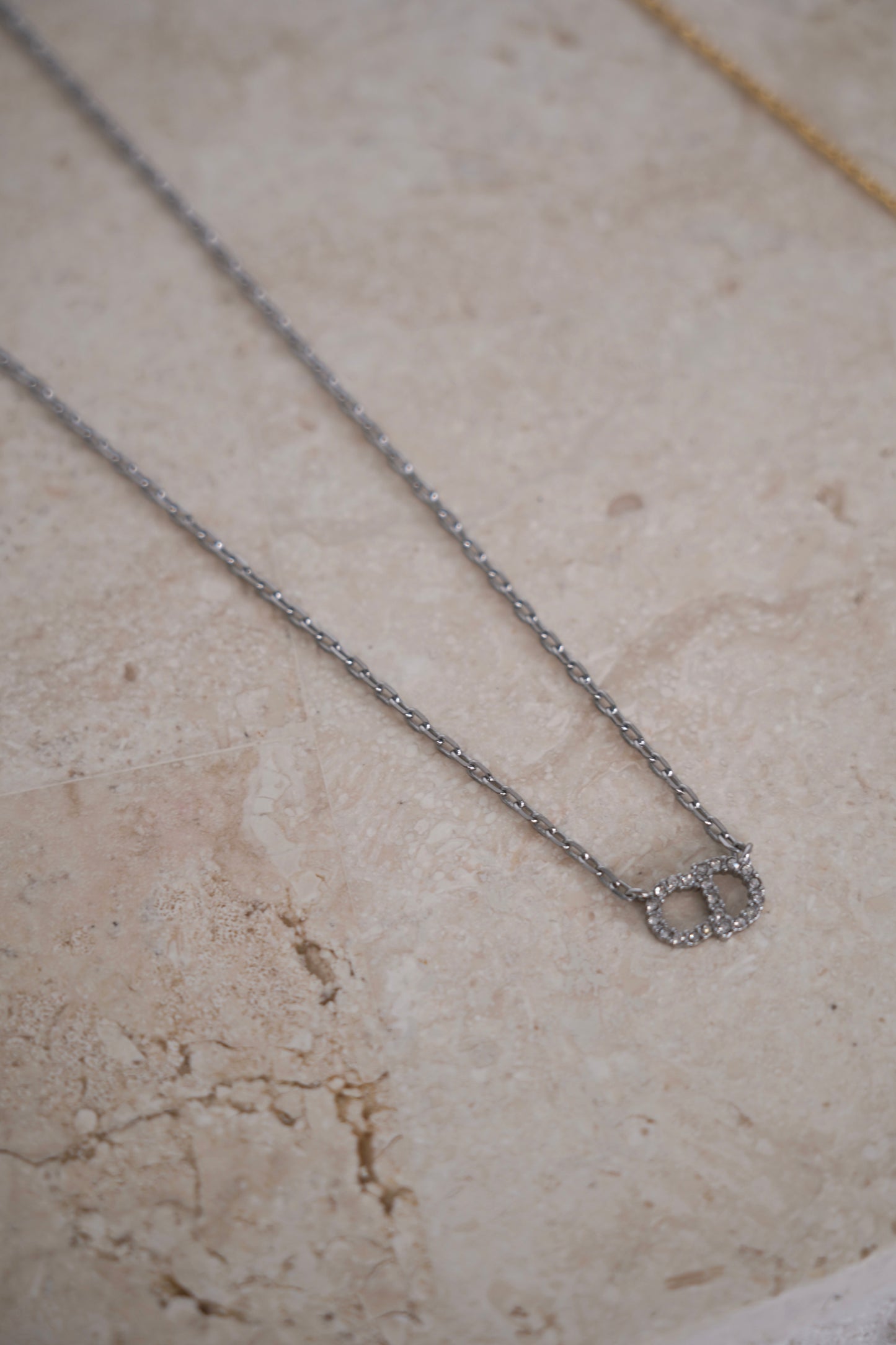 Plain Initial Necklace