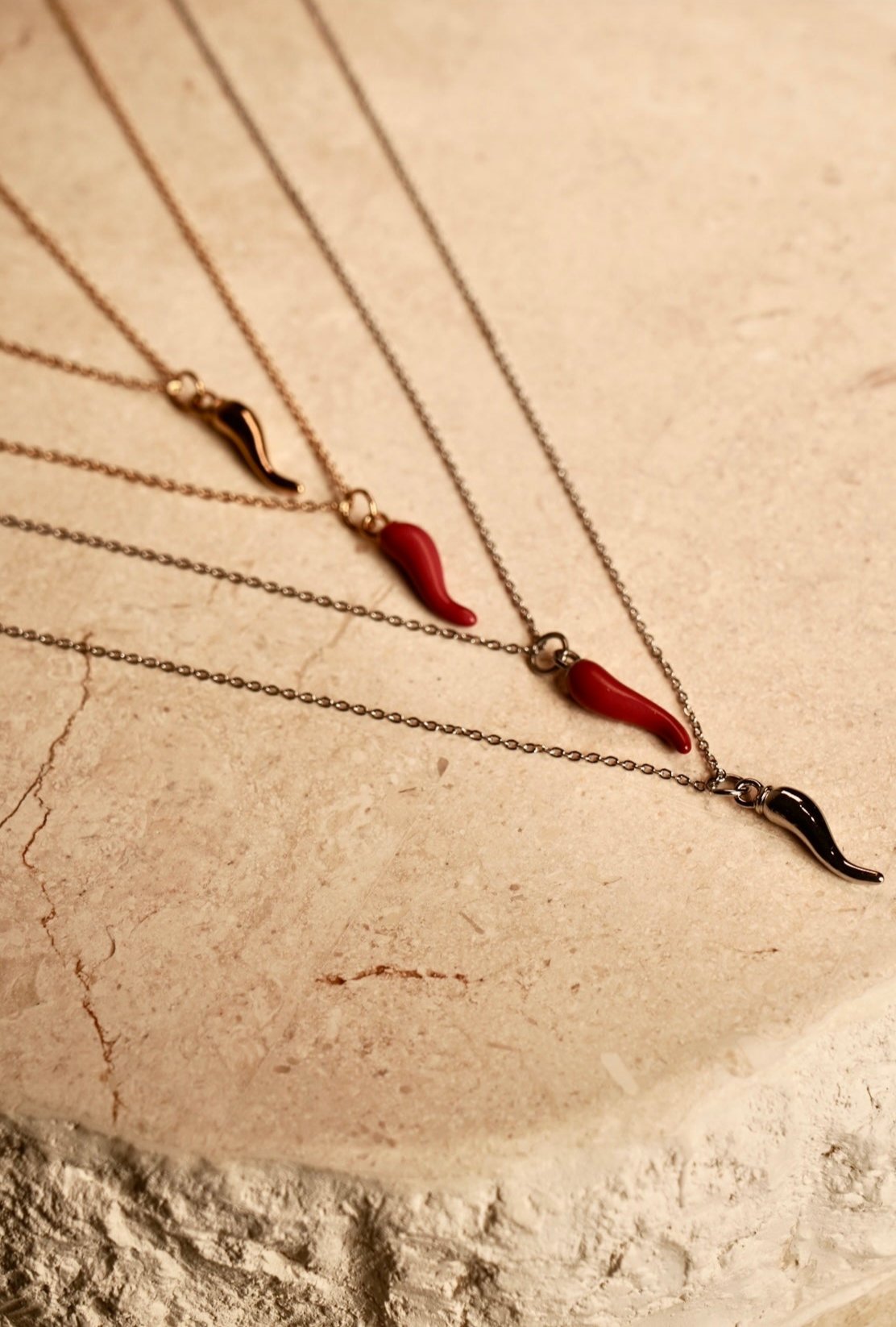 Chilli Cornicello Necklace